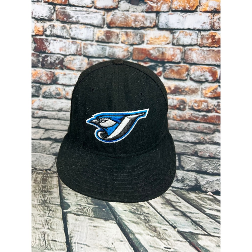 New Era Toronto Blue Jays‎ MLB Baseball Cap 59Fifty Fitted Hat Size 7 3/8